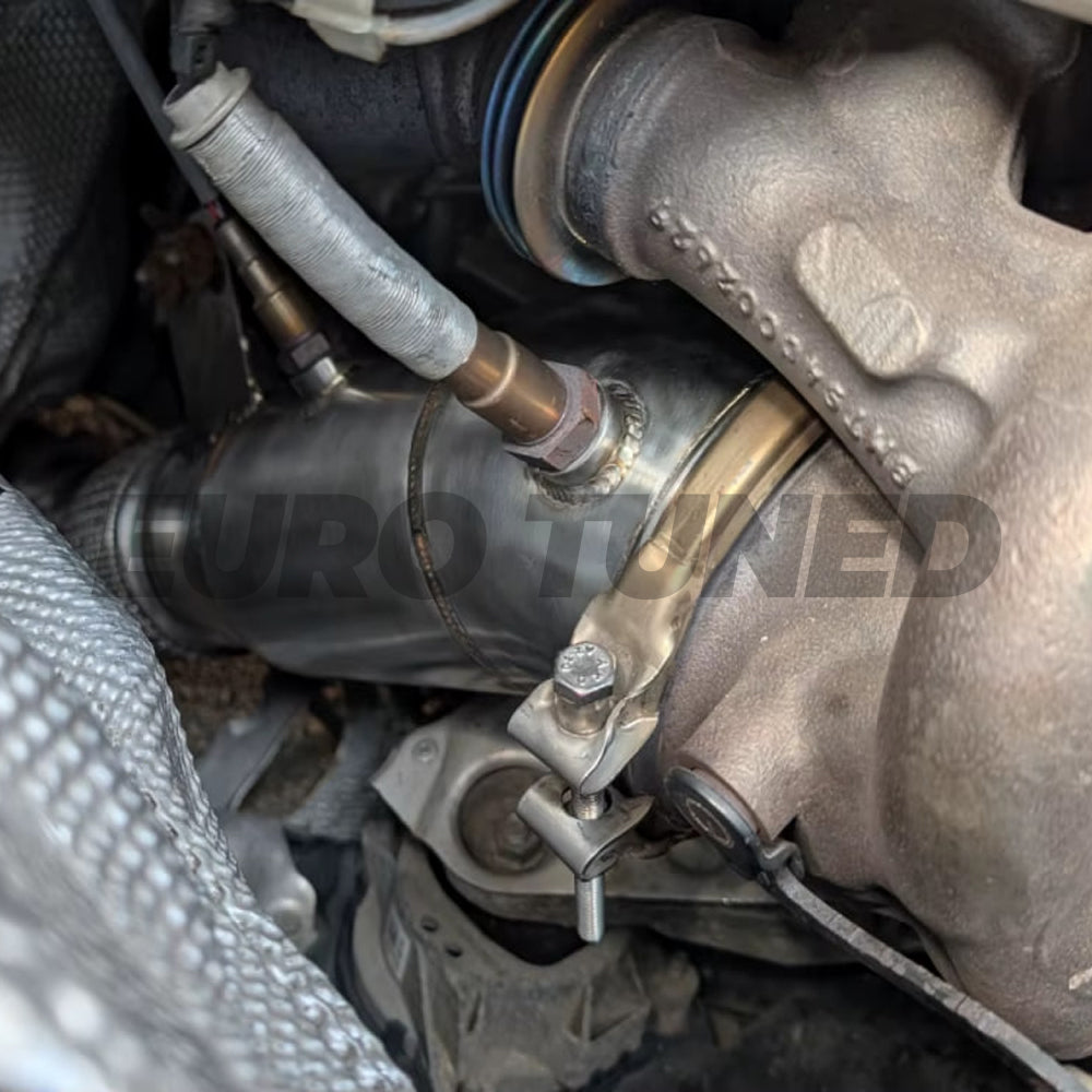 BMW B58 4.5" HIGH FLOW CATTED DOWNPIPE G-CHASSIS & TOYOTA SUPRA (2019+)