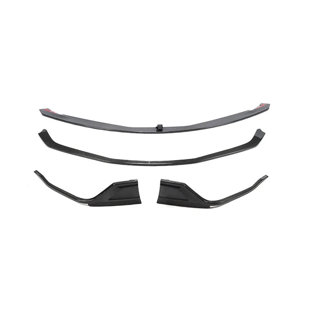 TOYOTA GR SUPRA A90 MK5 CARBON FIBER FRONT SPLITTER (2019+)