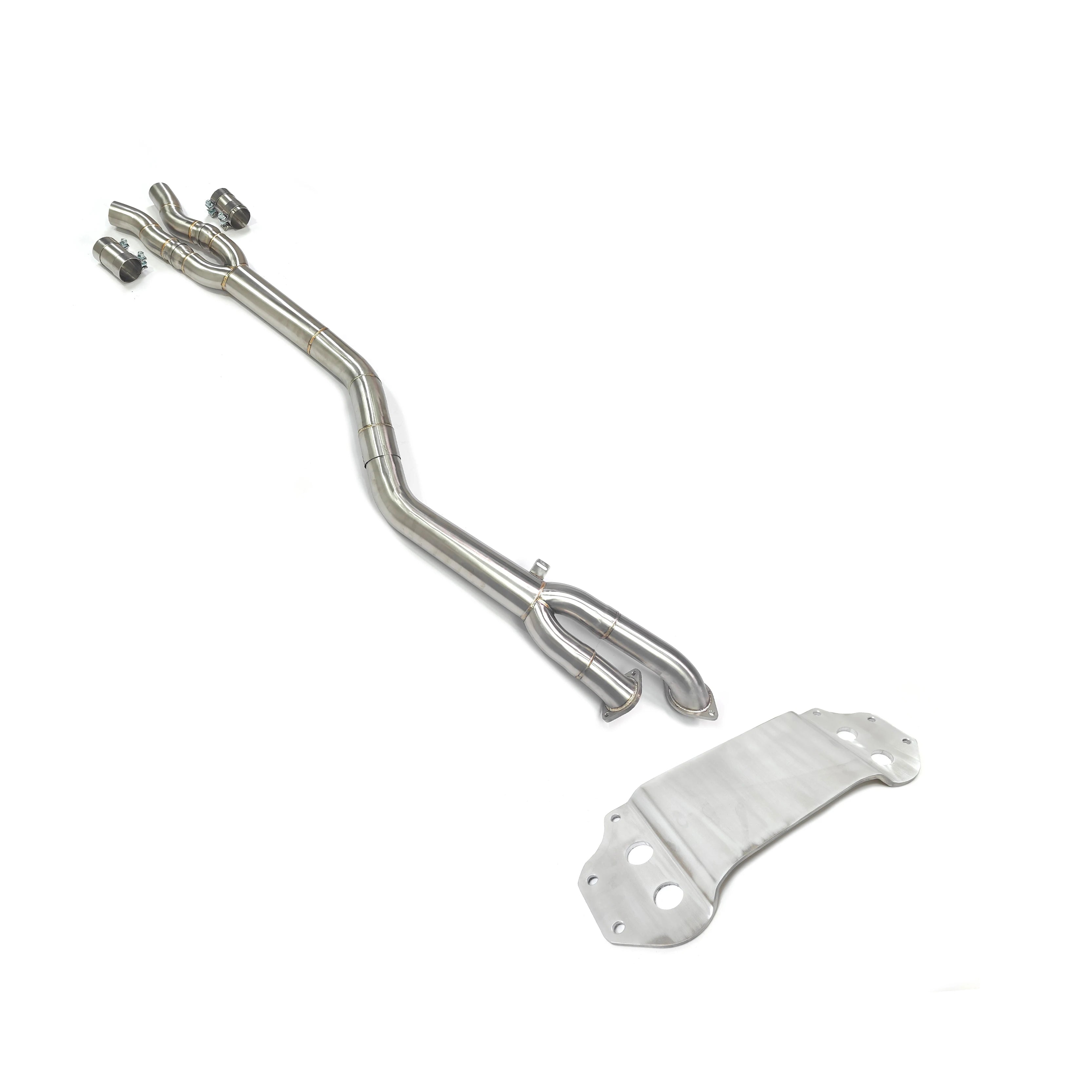 BMW M3 G80/G81 & M4 G82/G83 SINGLE MIDPIPE WITH EXTENDED BRACE