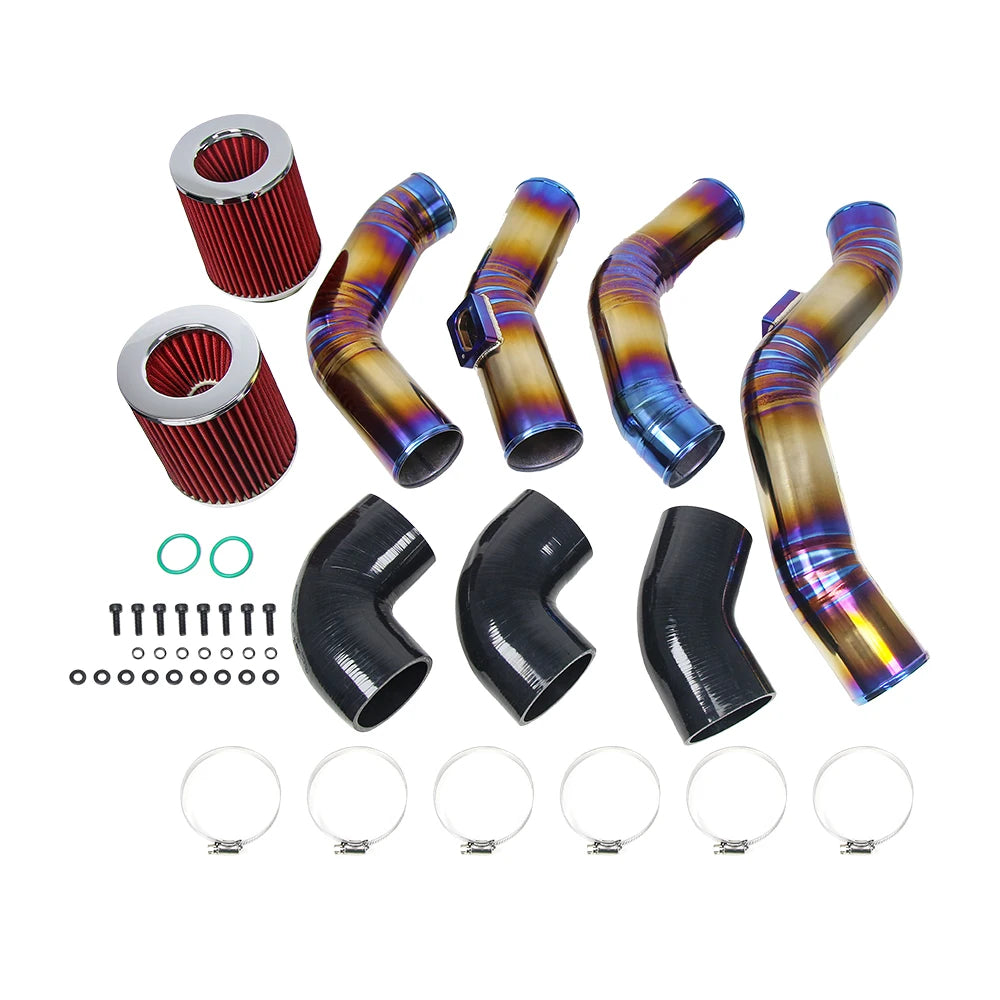 BMW M3 F80 & M4 F82/F83 TITANIUM COLD AIR FRONT MOUNT INTAKES