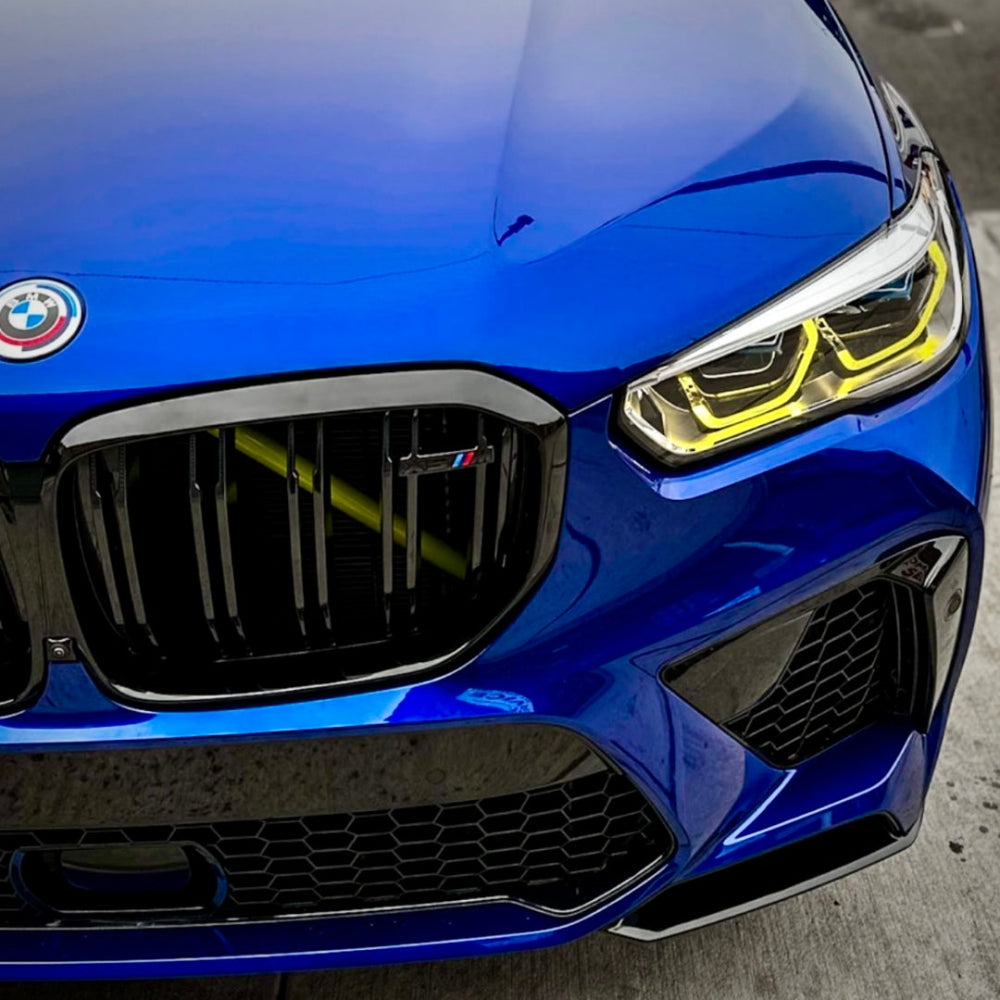 BMW PRE-LCI X5 G05 & X5M F95 & X6 G06 & F96 CSL STYLE YELLOW DRLS
