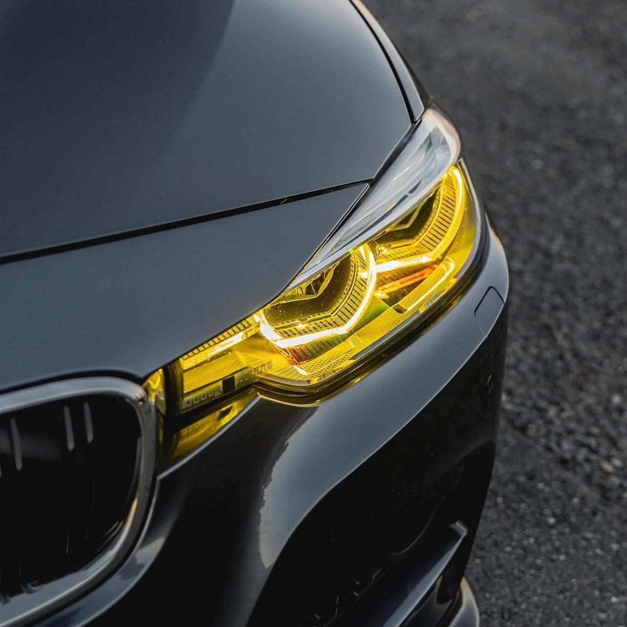 BMW 3 SERIES F30/F31 CSL STYLE YELLOW DRLS