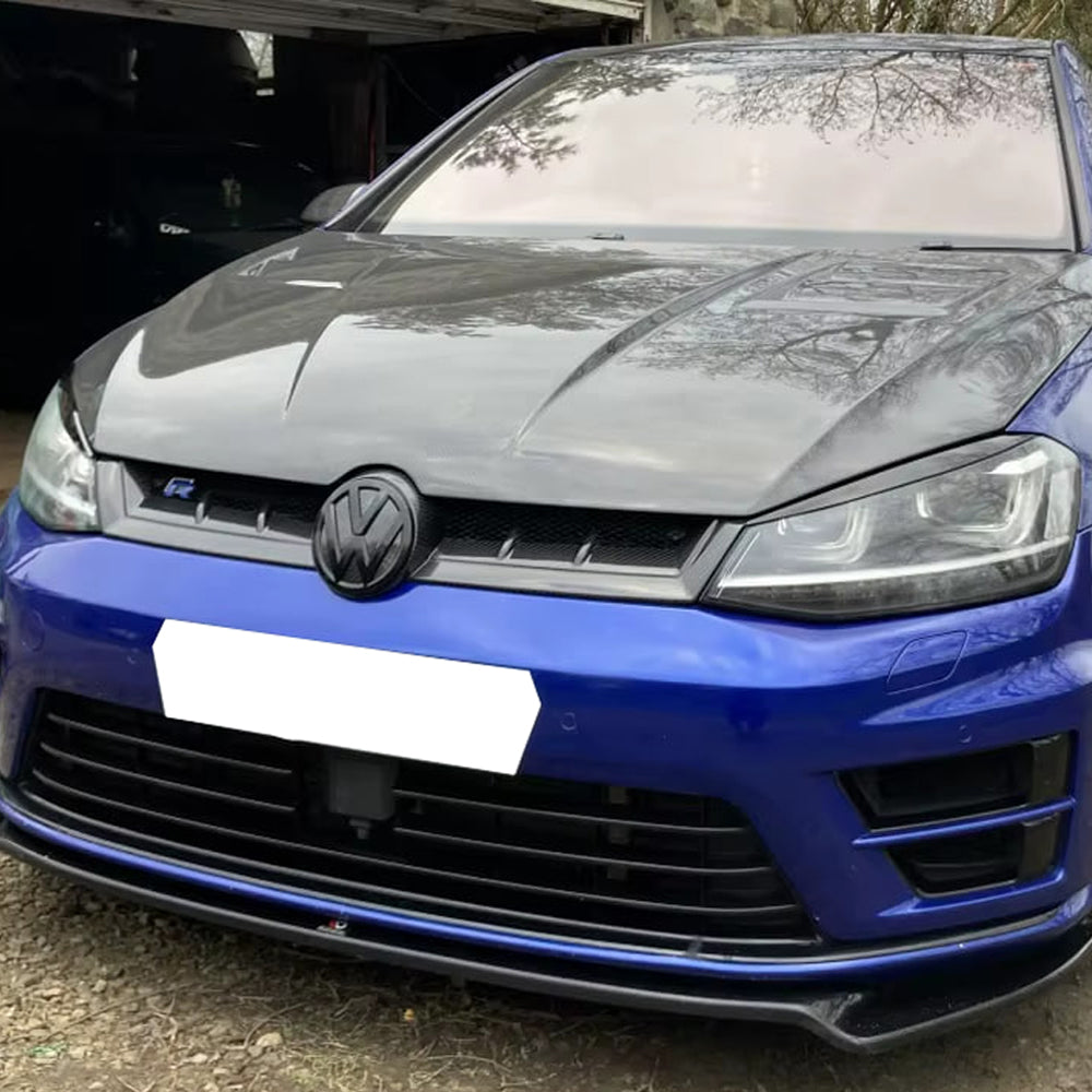 VOLKSWAGEN GOLF MK7 GTI & R CARBON FIBER BONNET WITH VENTS
