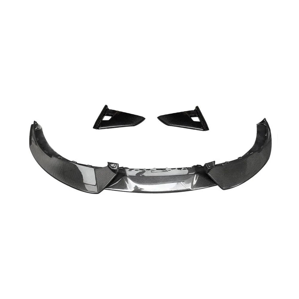Porsche Taycan 9J1 Base & 4S Carbon Fiber Front Lip V1 (2020–2023)