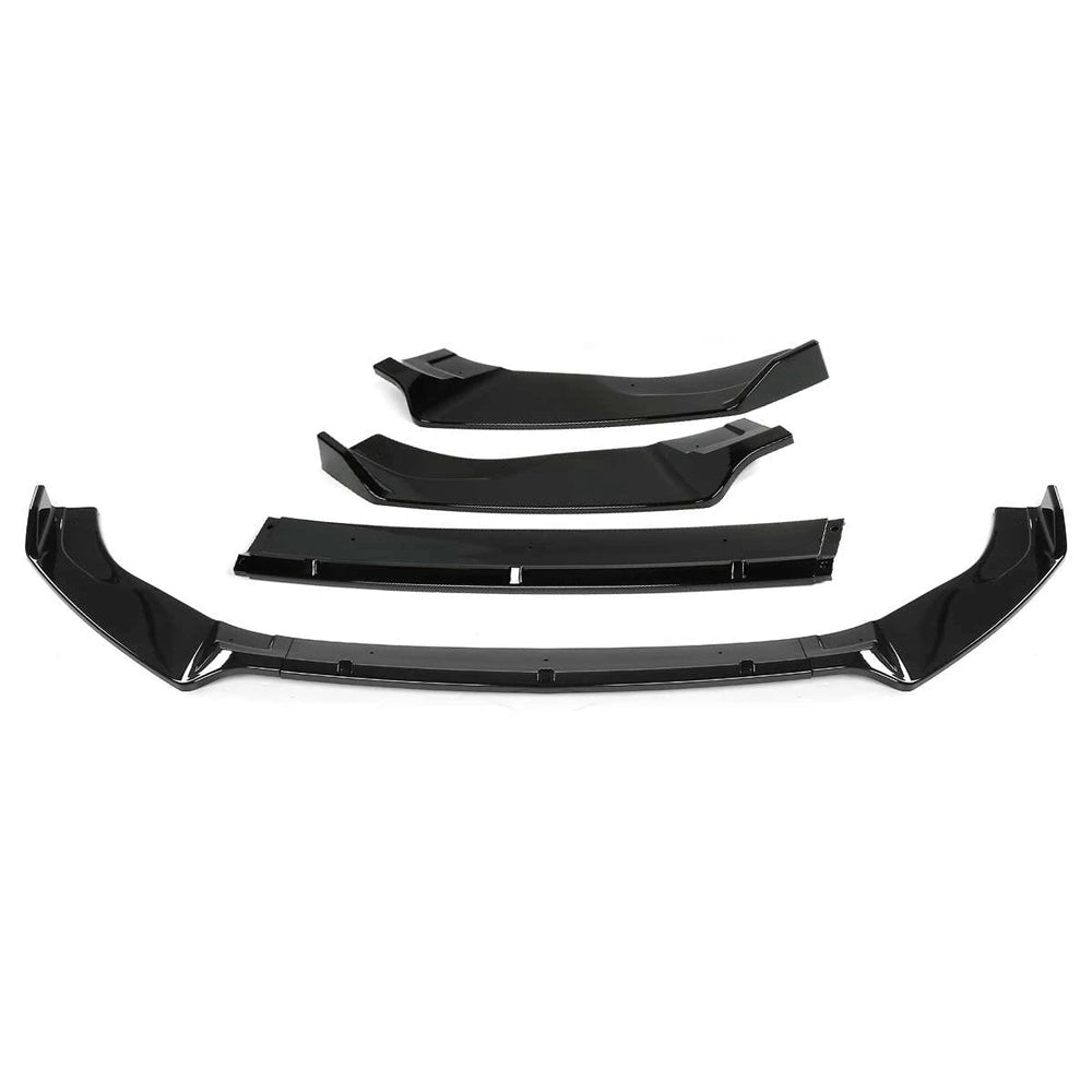 VOLKWAGEN GOLF MK7 & MK7.5 GLOSS BLACK FRONT SPLITTER