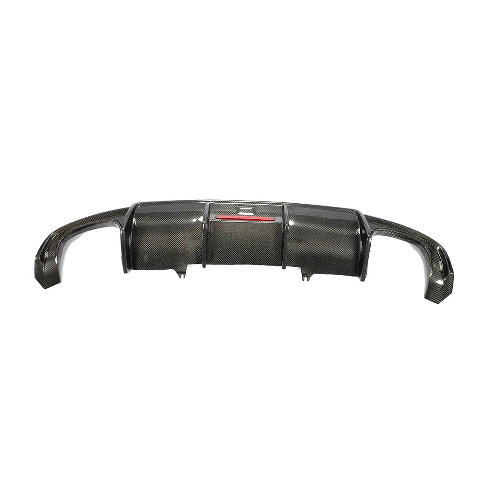 AUDI S4 B9 CARBON FIBER REAR DIFFUSER WITH LED LIGHT