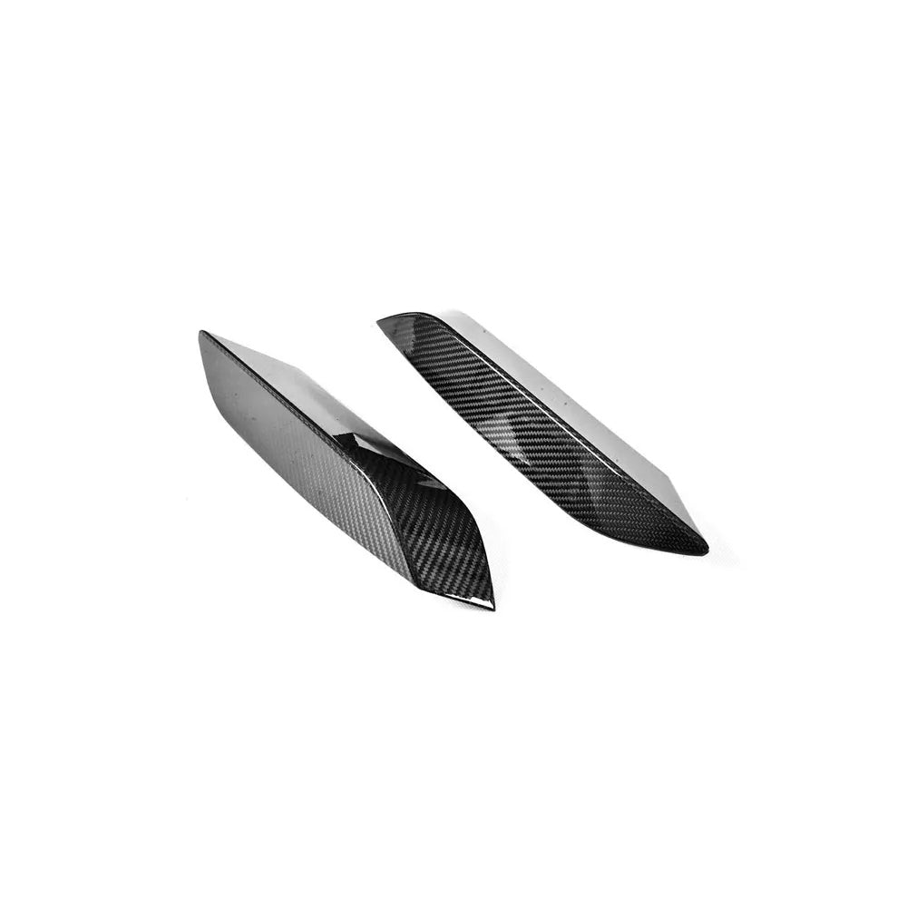 BMW M3 F80 & M4 F82/F83 CARBON FIBER FRONT BUMPER UPPER TRIMS