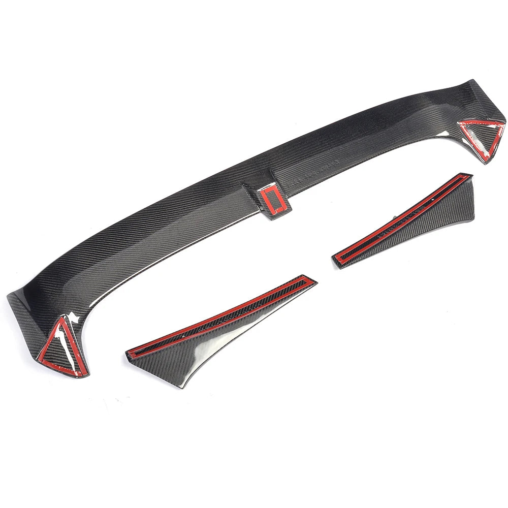 VOLKSWAGEN GOLF MK7 CARBON FIBER REAR SPOILER WITH SIDE TRIMS