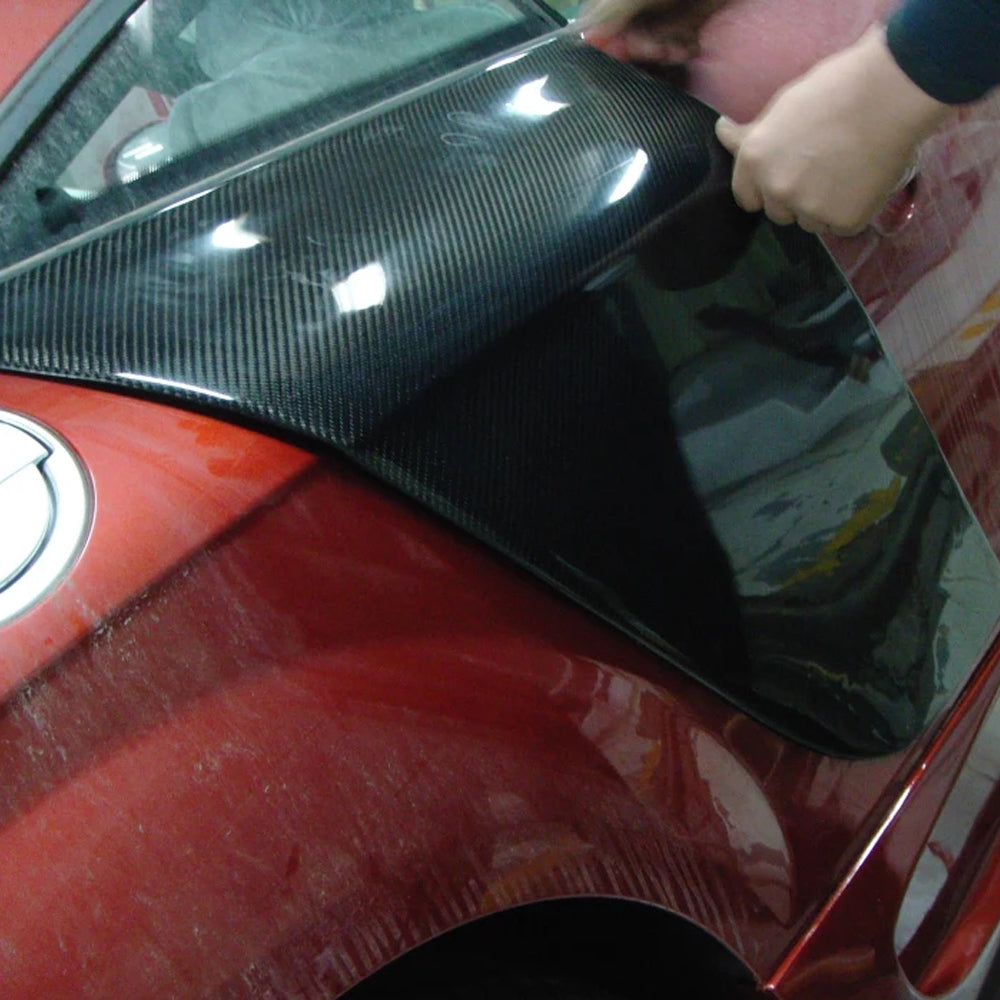 AUDI TTS MK2 8J CARBON FIBER DOOR TRIMS R8 STYLE