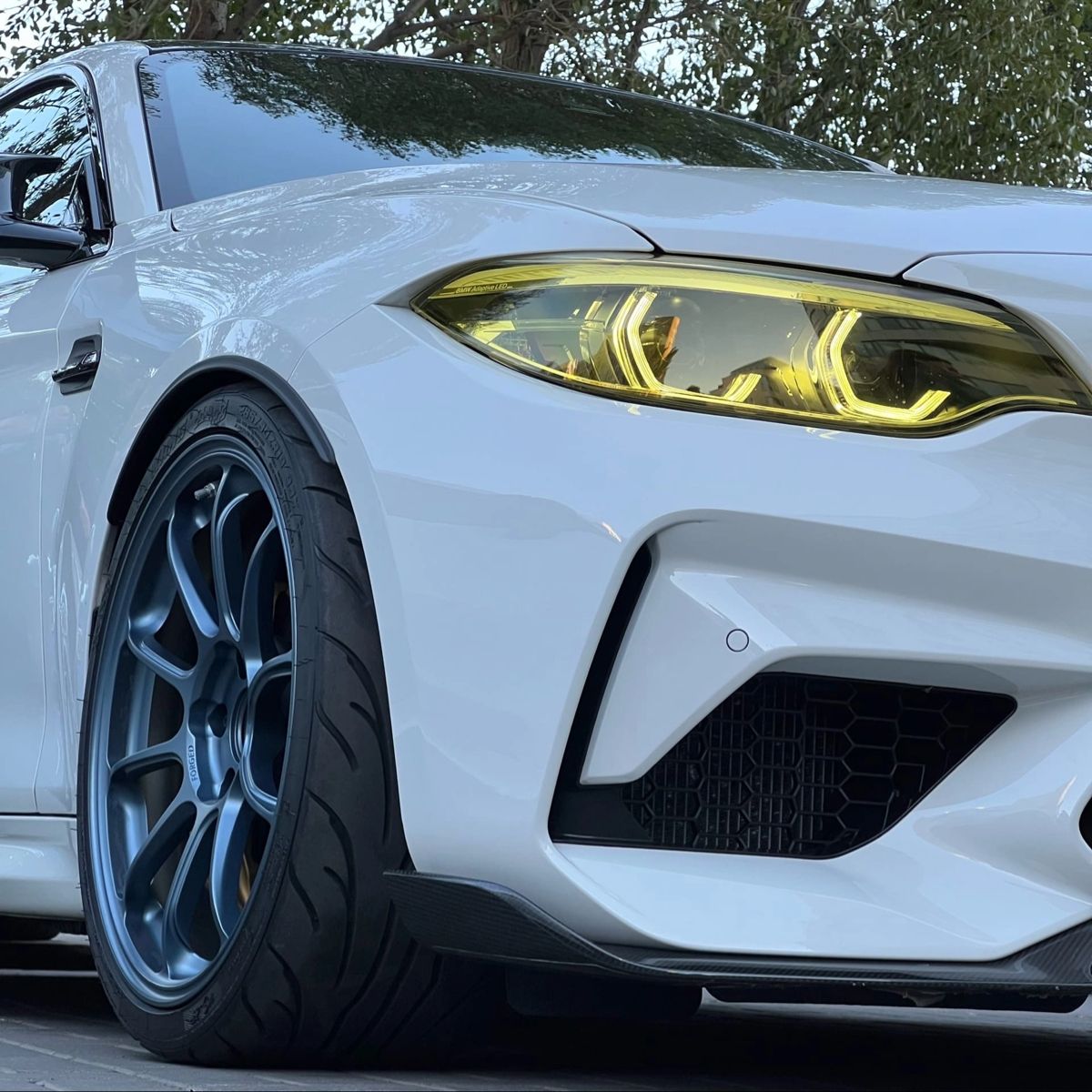 BMW 2 SERIES F22/F23 & M2 F87 CSL STYLE YELLOW DRLS