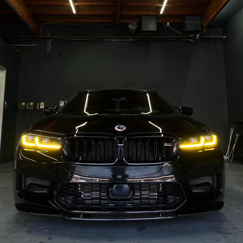 BMW 5 SERIES G30/G31 & M5 F90 CSL STYLE YELLOW DRLS