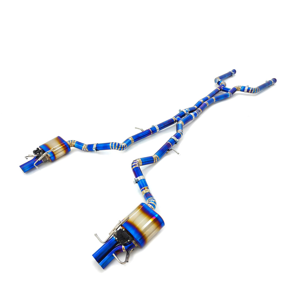 MERCEDES AMG E63/E63S W213 TITANIUM VALVED CATBACK EXHAUST