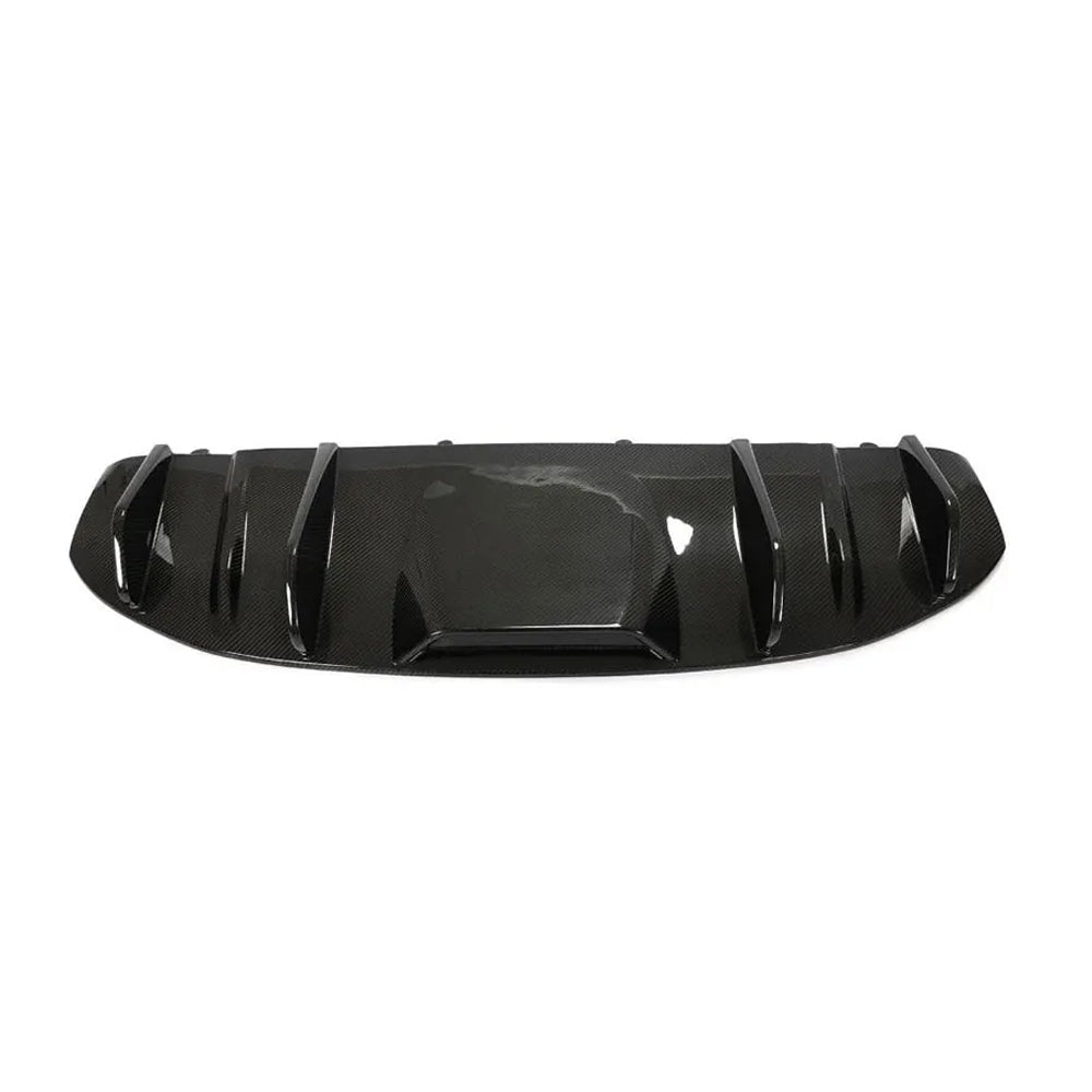 Porsche Taycan 9J1 Sedan Dry Carbon Fiber Rear Lower Diffuser (2020–2023)