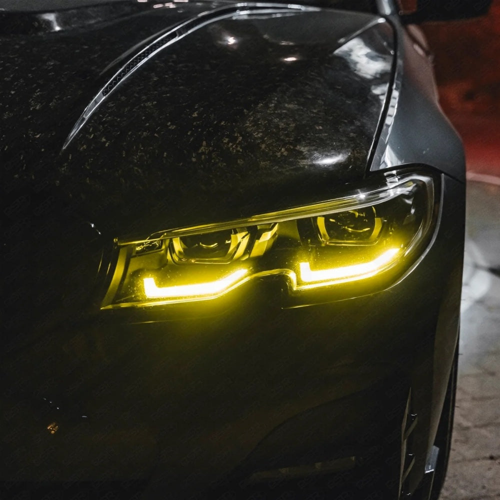 BMW 3 SERIES G20/G21 CSL STYLE YELLOW DRLS