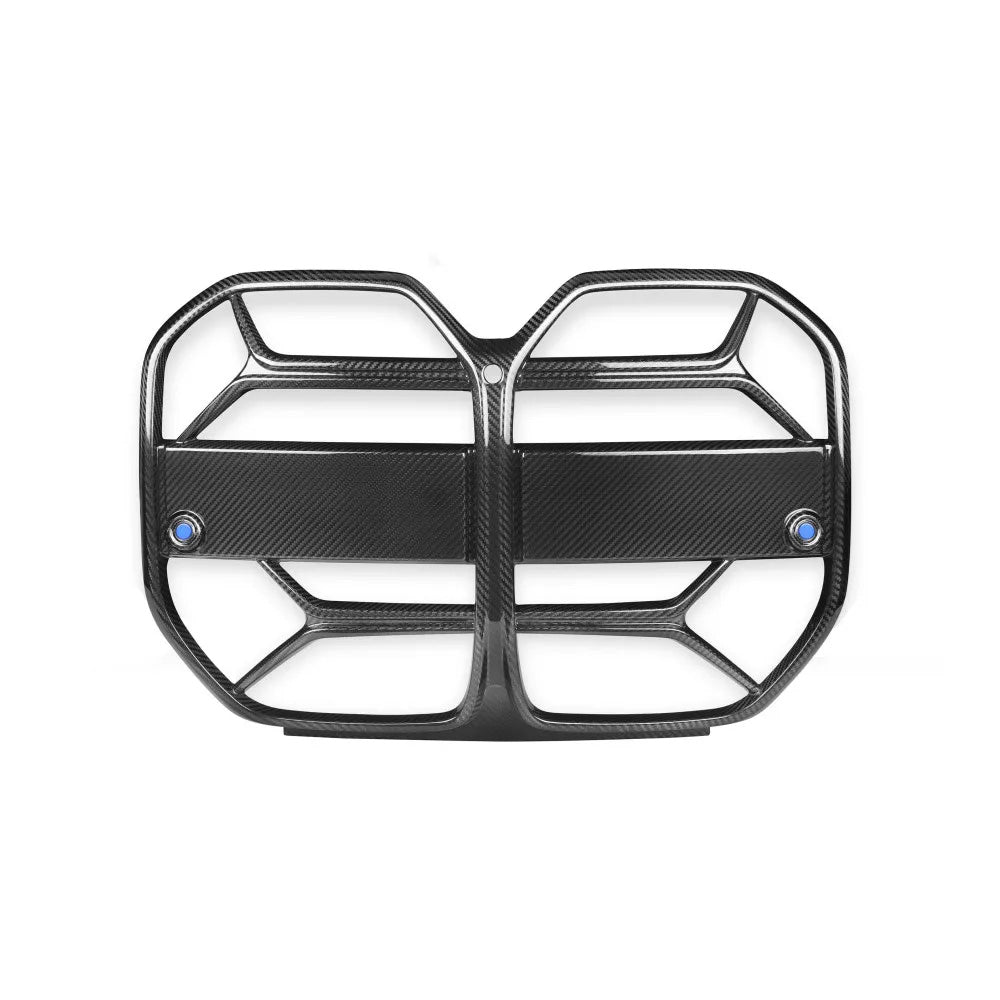 BMW 4 SERIES G26 GRAN COUPE CARBON FIBER CSL STYLE FRONT GRILLE (2021+)