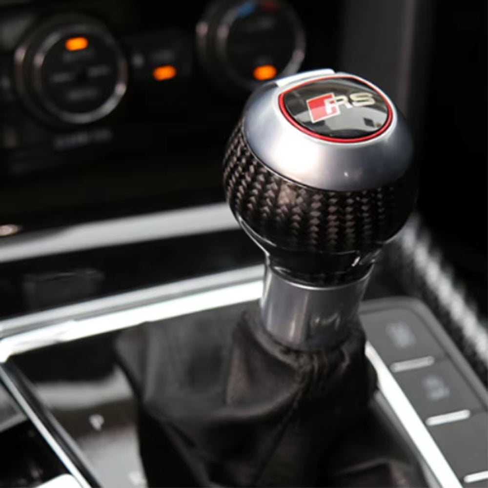 AUDI Q3/RS Q3 CARBON FIBER GEAR SHIFT KNOB TRIM (AUTOMATIC)