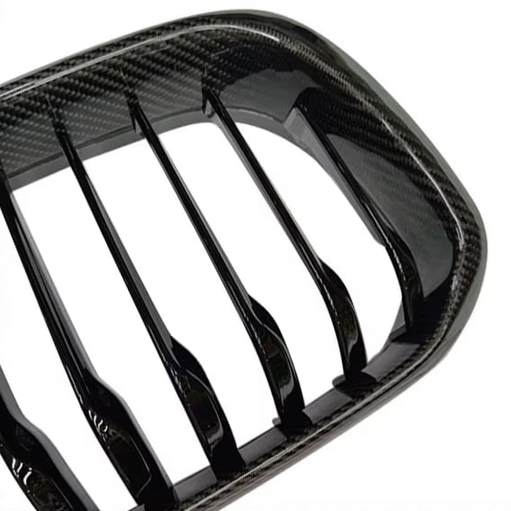 BMW 1 SERIES F20/F21 LCI CARBON FIBER FRONT GRILLES