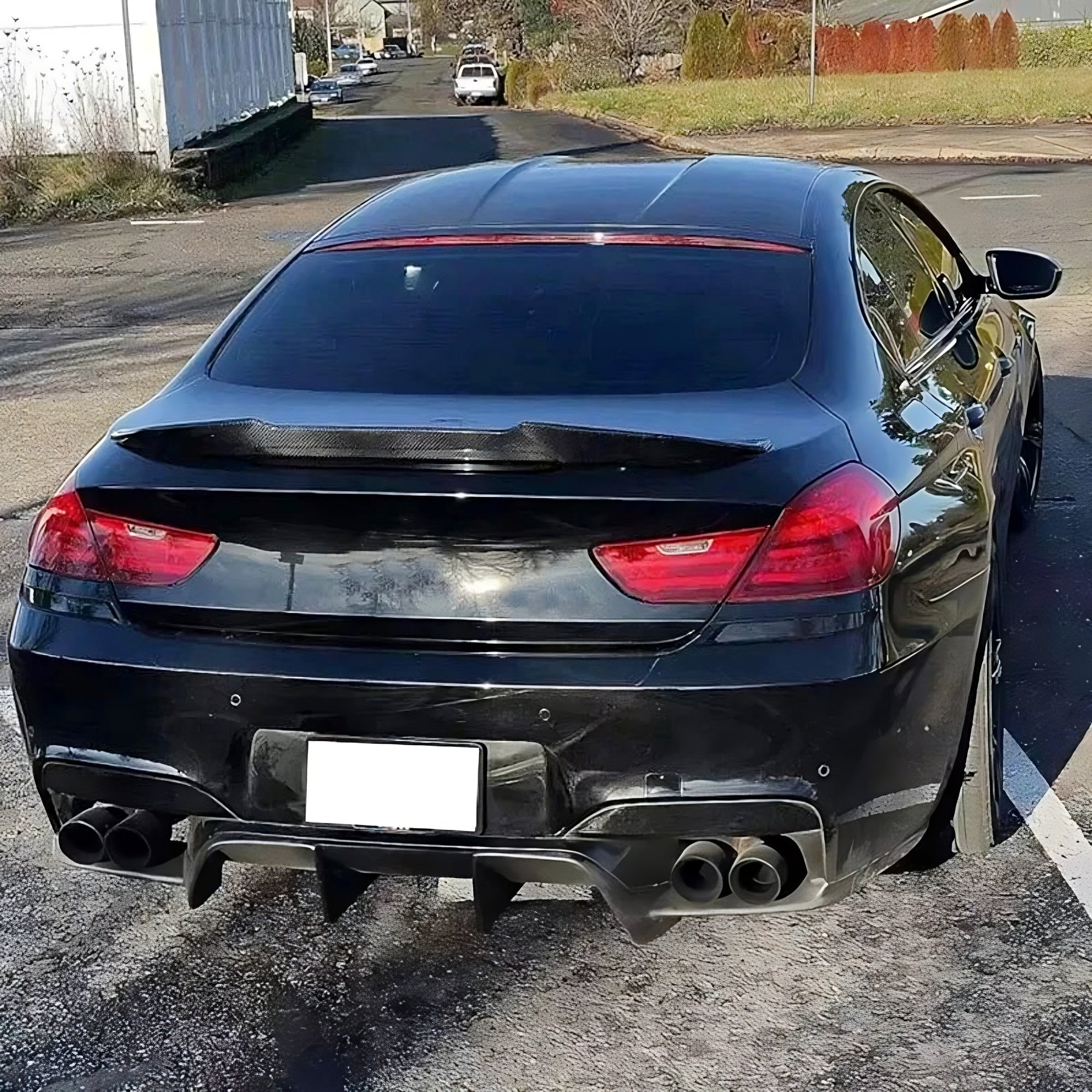 BMW M6 & 6 SERIES F06/F12/F13 CARBON FIBER REAR TRUNK SPOILER