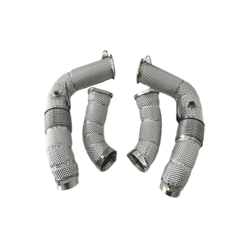 BMW M5 G90/G99 CATLESS DOWNPIPES WITH HEATSHIELD (2024+)