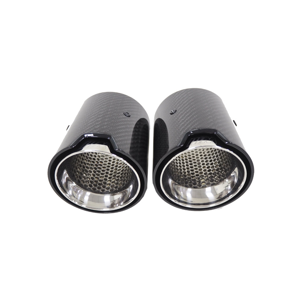 CARBON FIBER M PERFOMANCE EXHAUST TIPS FOR M135I/M140I & M235I/M240I