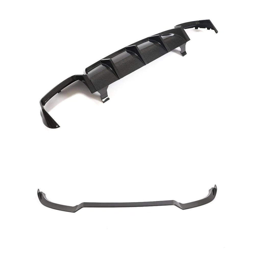 MERCEDES E63 AMG W212 CARBON FIBER DIFFUSER & SPLITTER (2009-2016)