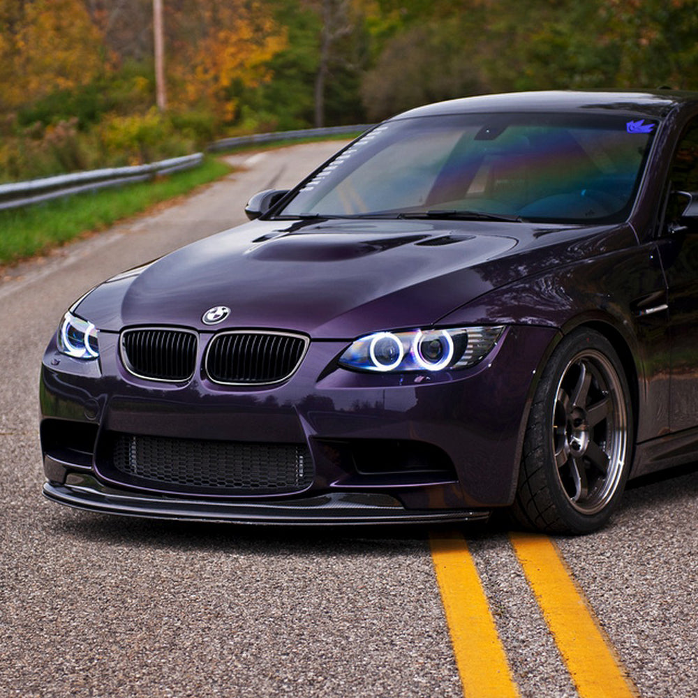 BMW M3 E90/E92/E93 CARBON FIBER ONE PIECE FRONT SPLITTER
