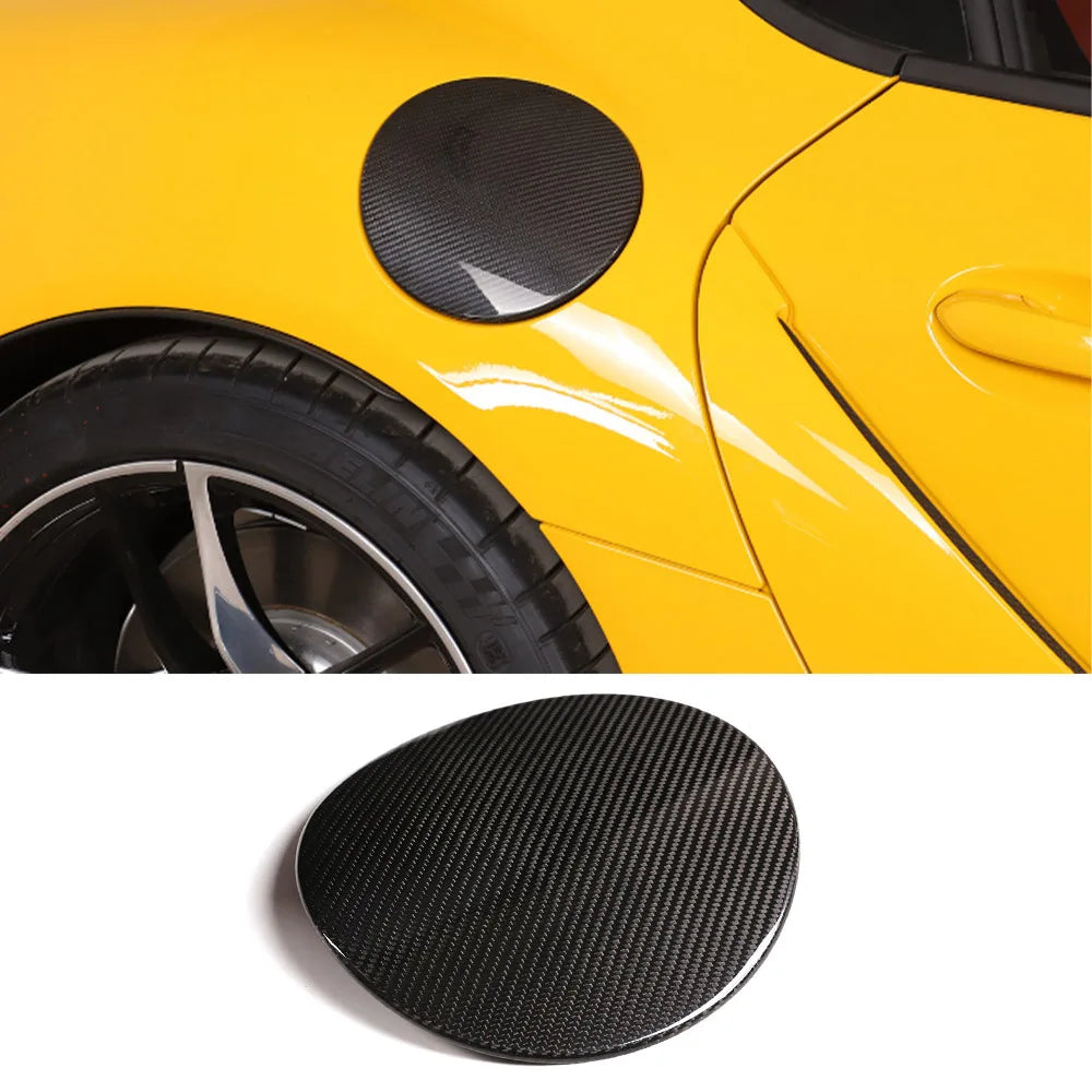 TOYOTA GR SUPRA A90 MK5 CARBON FIBER FUEL CAP TRIM (2019+)