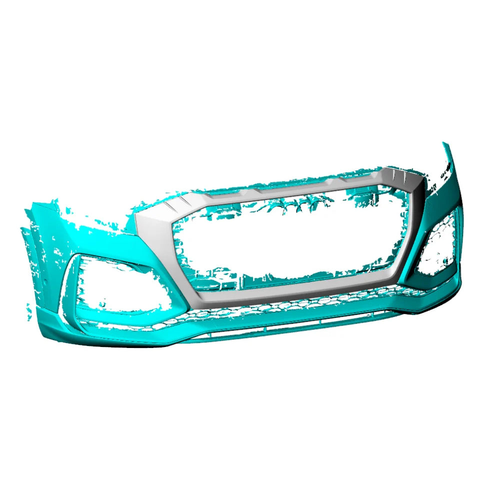 AUDI RSQ8 CARBON FIBER FRONT GRILLE TRIM (2020+)