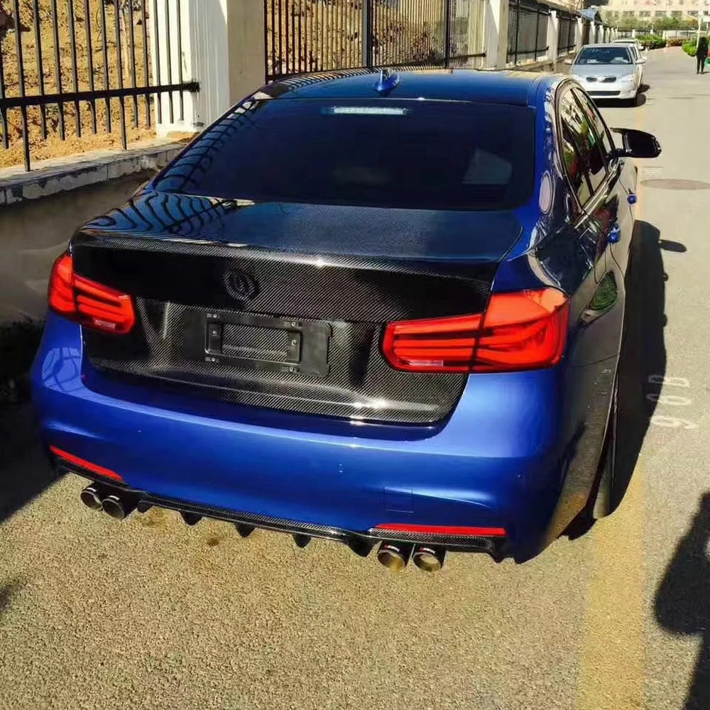 BMW 3 SERIES F30 & M3 F80 CARBON FIBER CSL STYLE REAR TRUNK