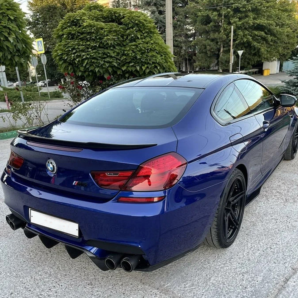 BMW 6 SERIES F12 CARBON FIBER M6 STYLE REAR TRUNK SPOILER