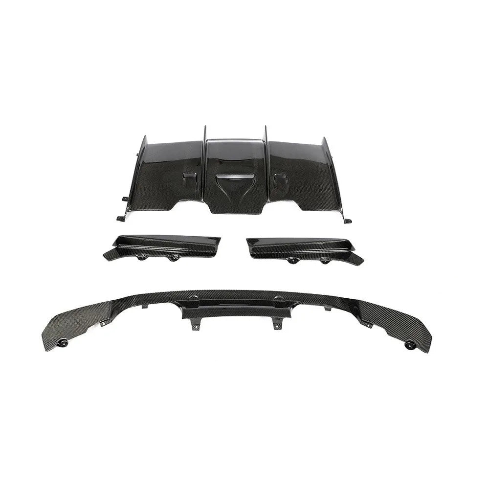 BMW M3 F80 & M4 F82/F83 CARBON FIBER PSM STYLE REAR DIFFUSER