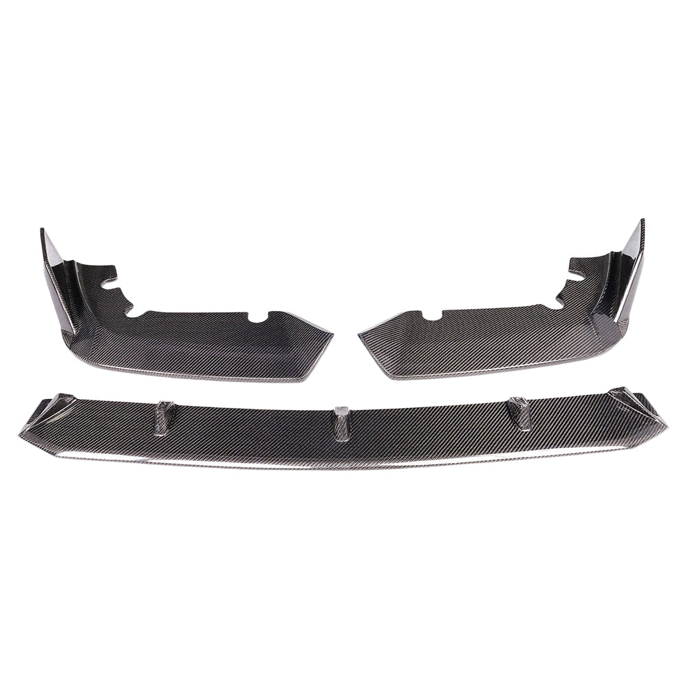 BMW F95 X5M CARBON FIBER V STYLE FRONT SPLITTER (2020+)