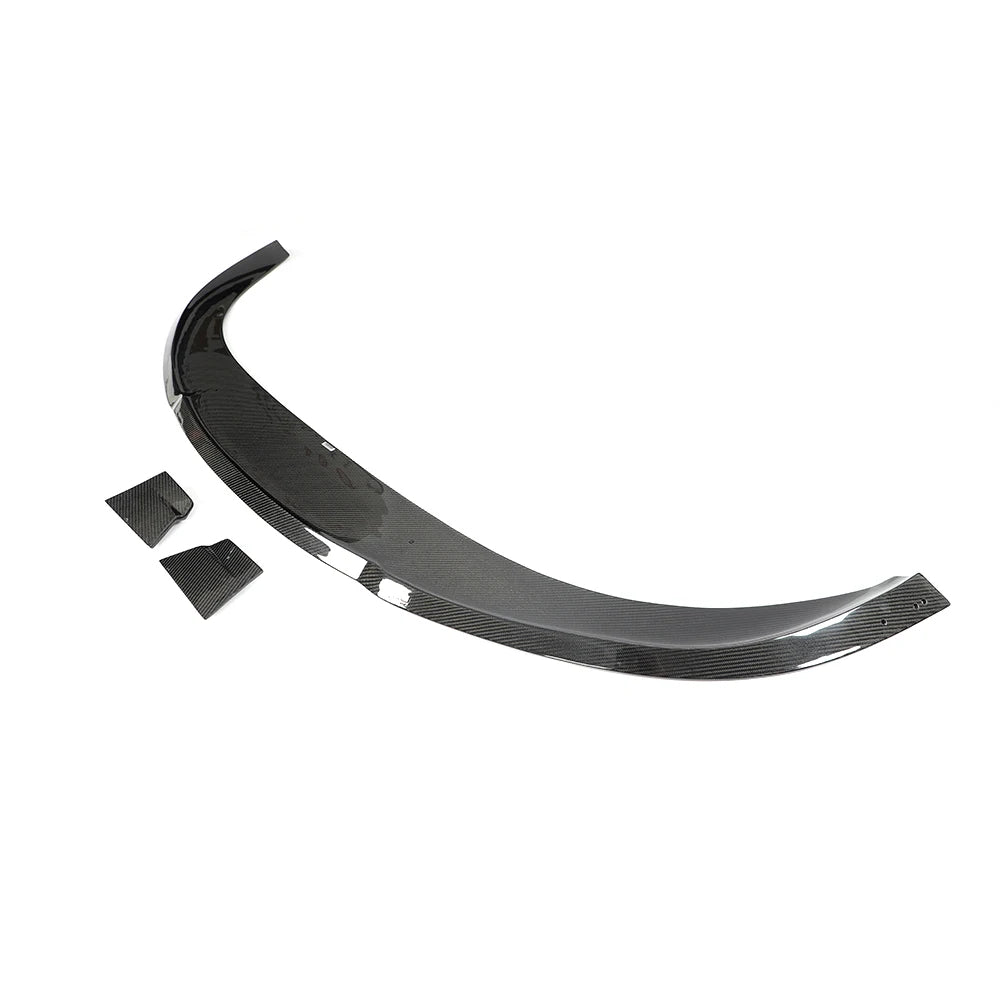 Porsche Taycan 9J1 Base & 4S Carbon Fiber Front Lip V2 (2020–2023)