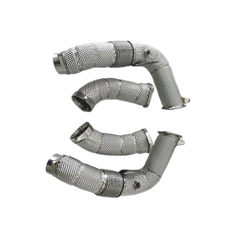 BMW M5 G90/G99 CATLESS DOWNPIPES WITH HEATSHIELD (2024+)