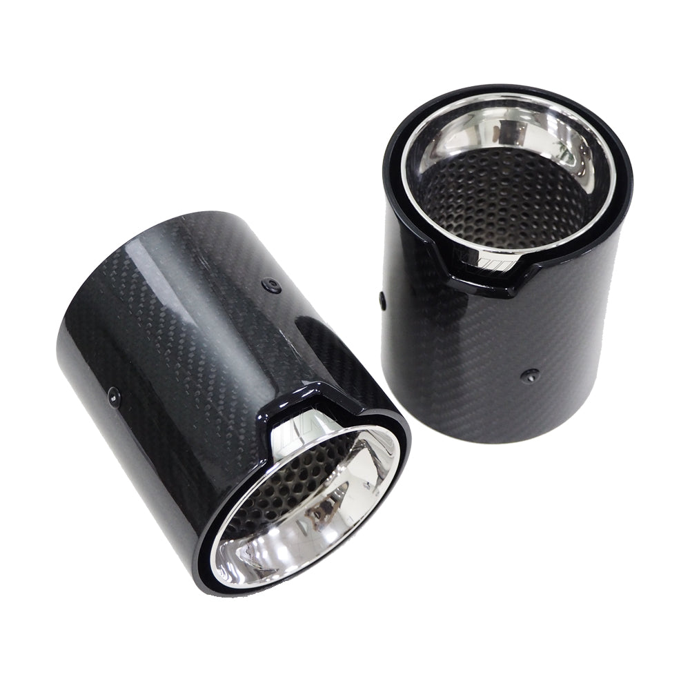 CARBON FIBER M PERFOMANCE EXHAUST TIPS FOR M135I/M140I & M235I/M240I