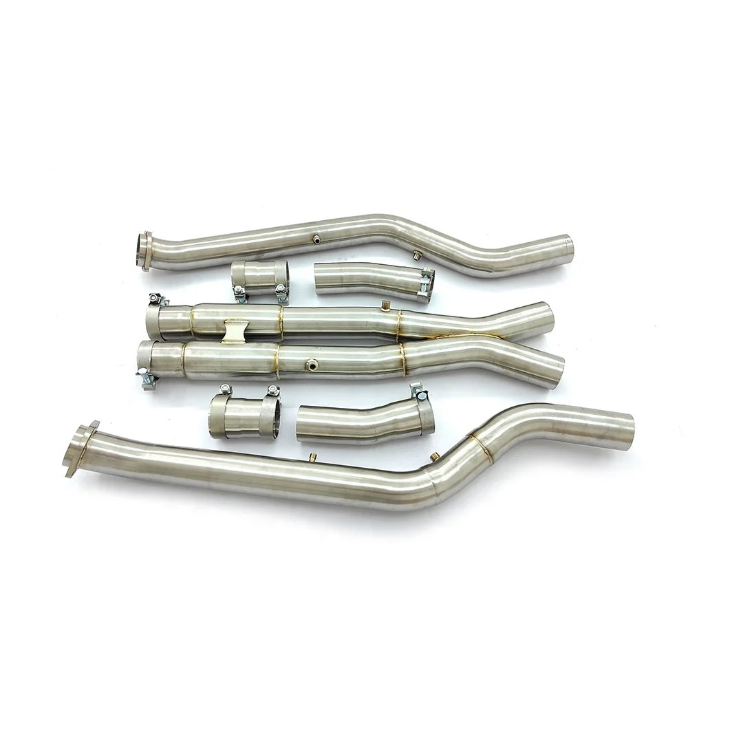 BMW M5 G90 RESONATED MID-PIPE SECTION (2024+)