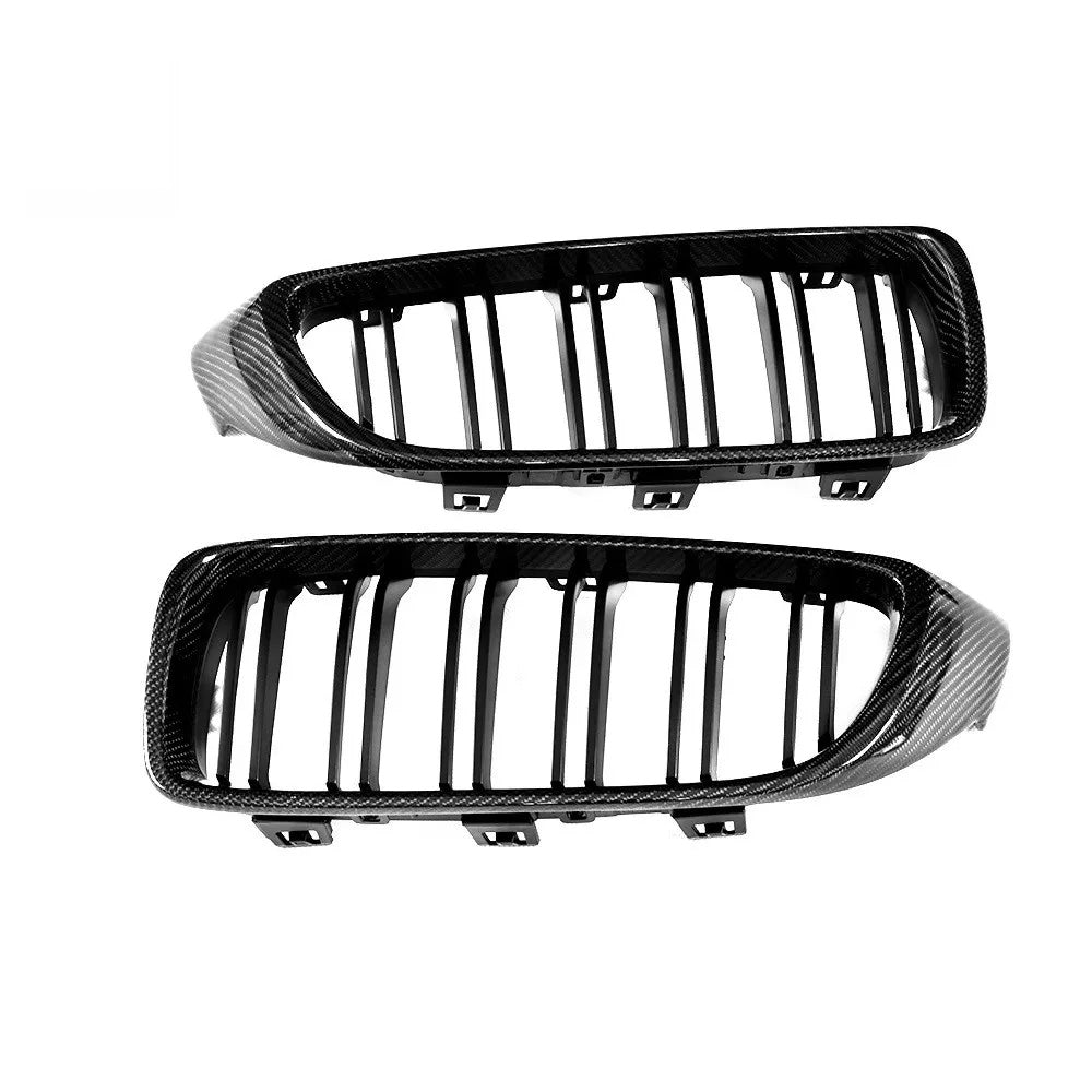 BMW 4 SERIES F32/F33/F36 & M4 F82/F83 CARBON FIBER FRONT GRILLES