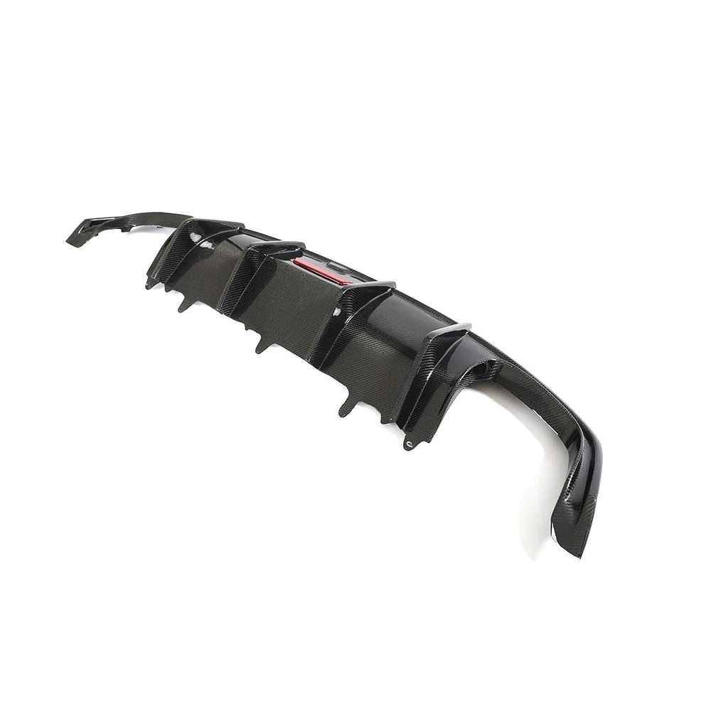 AUDI S7 C7 CARBON FIBER DIFFUSER WITH LED LIGHT (2016-2018)