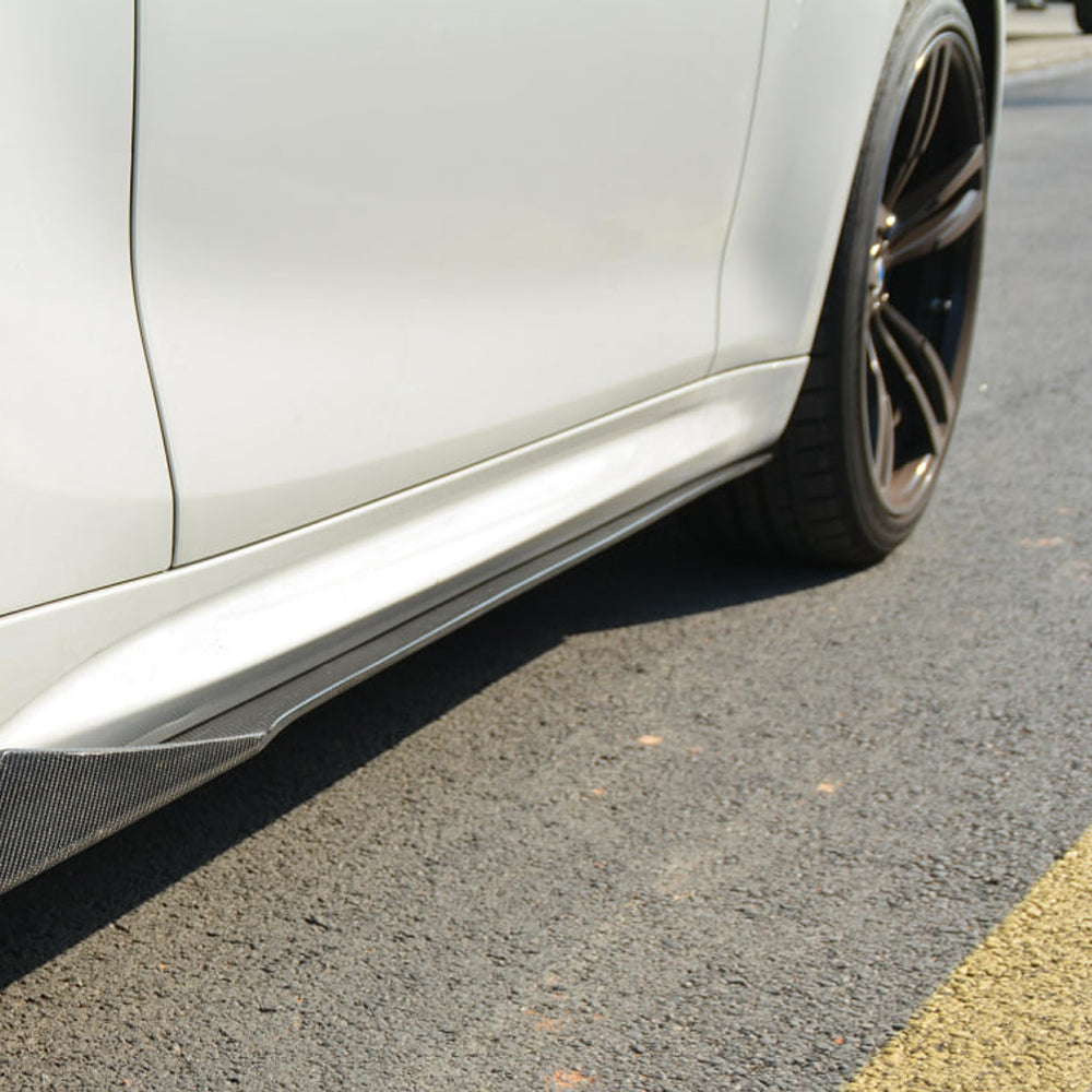BMW M2/M2C F87 CARBON FIBER SIDE SKIRTS