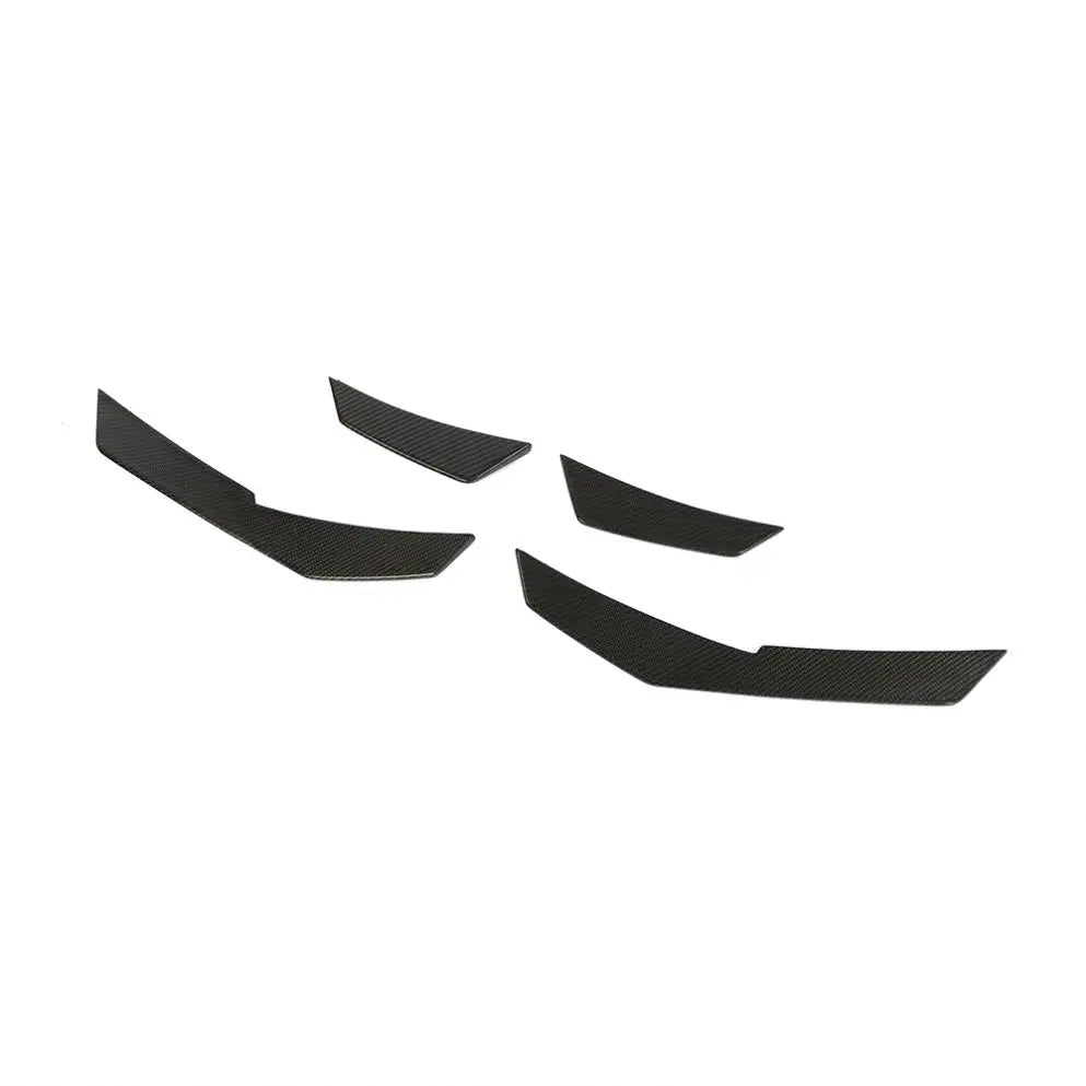 AUDI R8 V10 GEN 2 CARBON FIBER FRONT BUMPER CANARDS