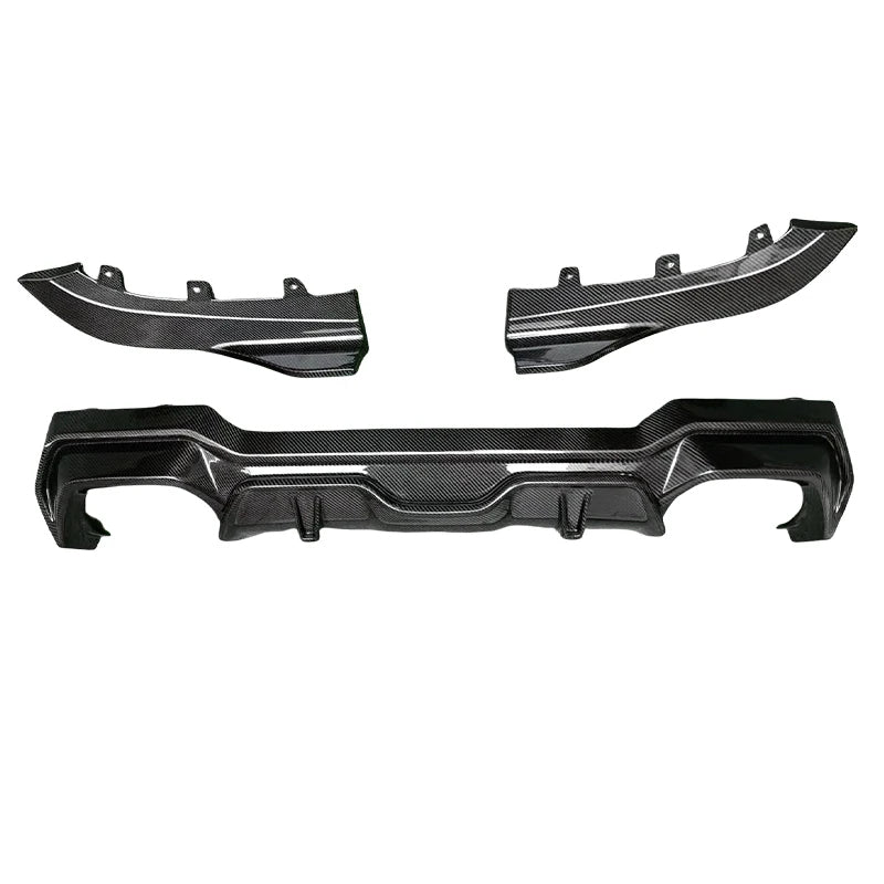 BMW 4 SERIES G22/G23 CARBON FIBER REAR DIFFUSER (2020+)