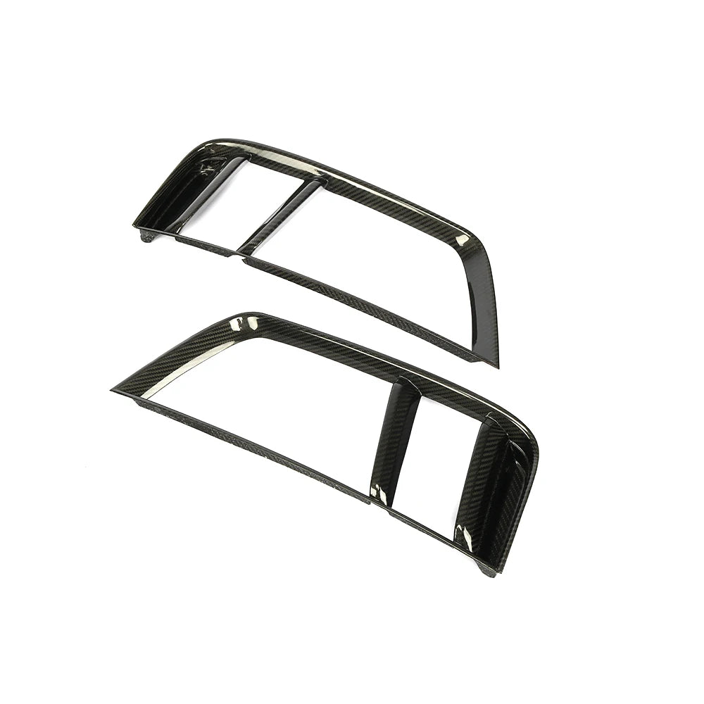 AUDI R8 V10 COUPE CARBON FIBER REAR BUMPER LOWER AIR VENTS