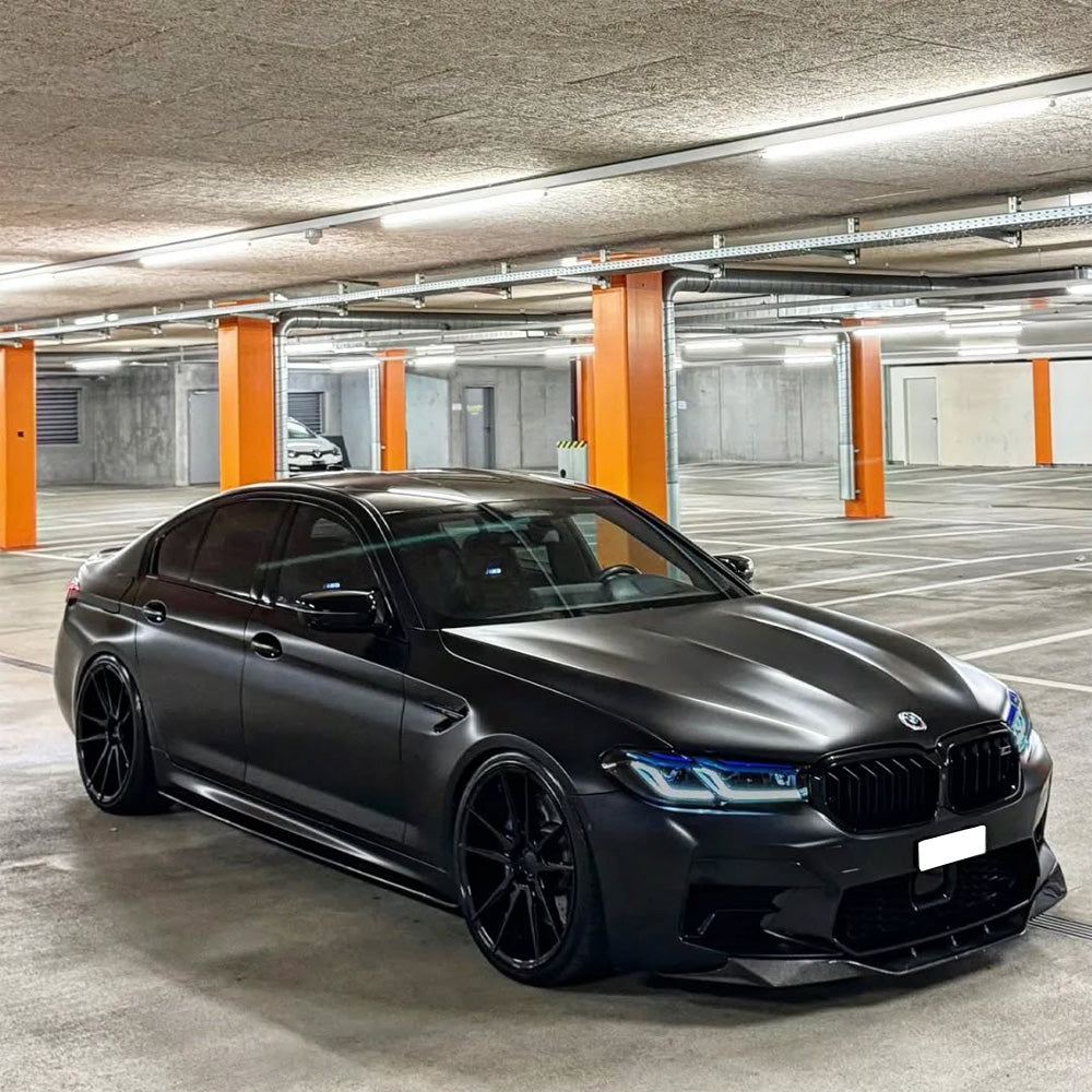 BMW M5 F90 LCI CARBON FIBER RKP STYLE FRONT SPLITTER