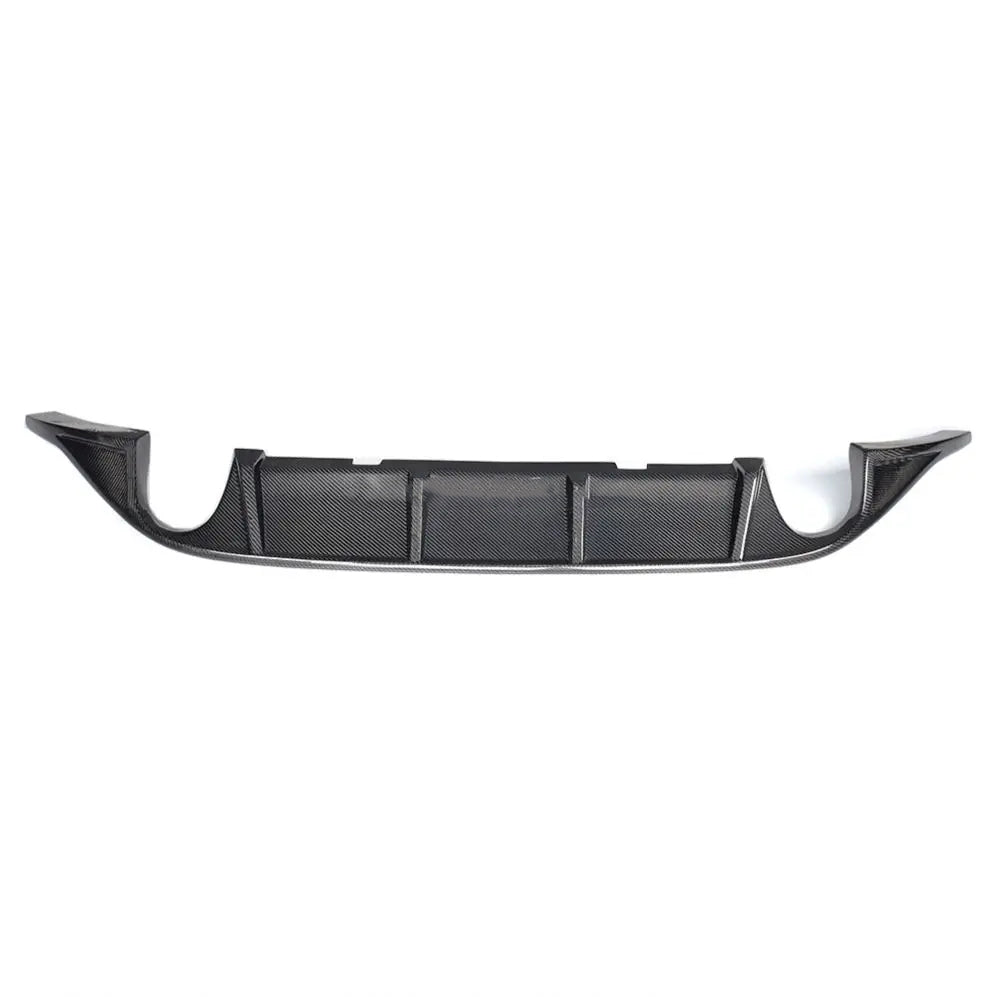 VOLKSWAGEN GOLF MK7 CARBON FIBER REAR DIFFUSER WITH DUAL EXAHUST