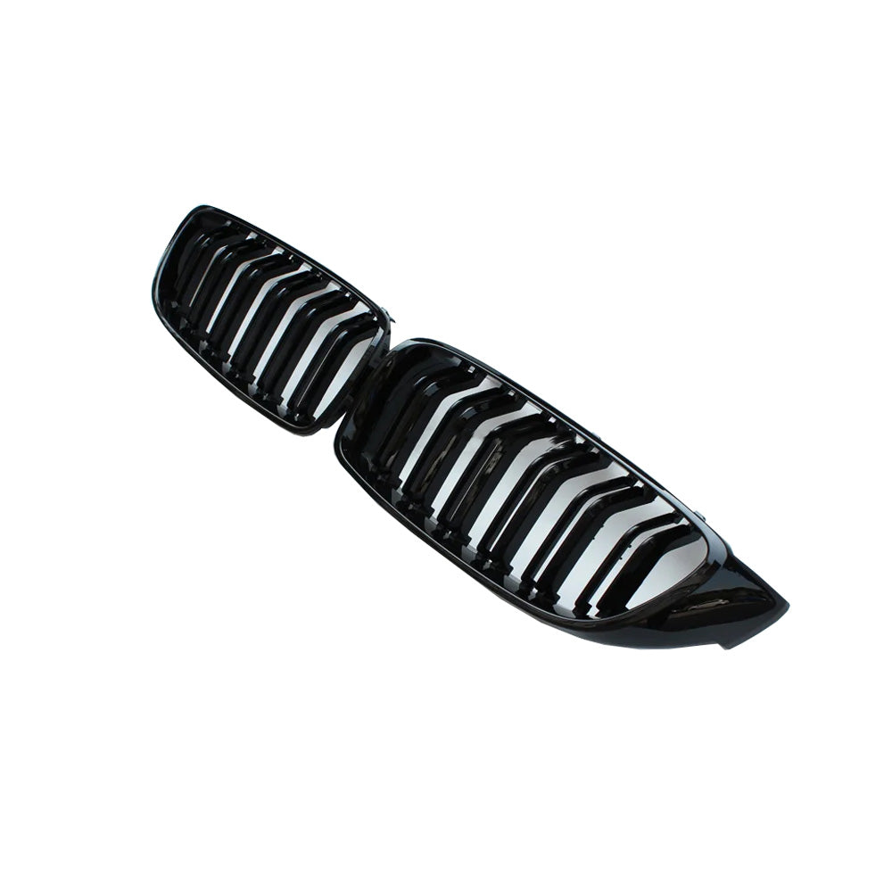 BMW M3 F80 & M4 F82/F83 GLOSS BLACK FRONT GRILLES