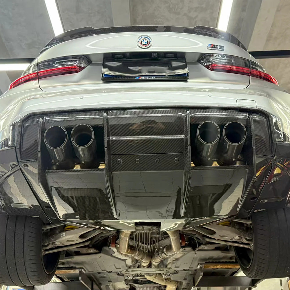 BMW M3 G80/G81 & M4 G82/G83 CARBON FIBER RSC REAR DIFFUSER