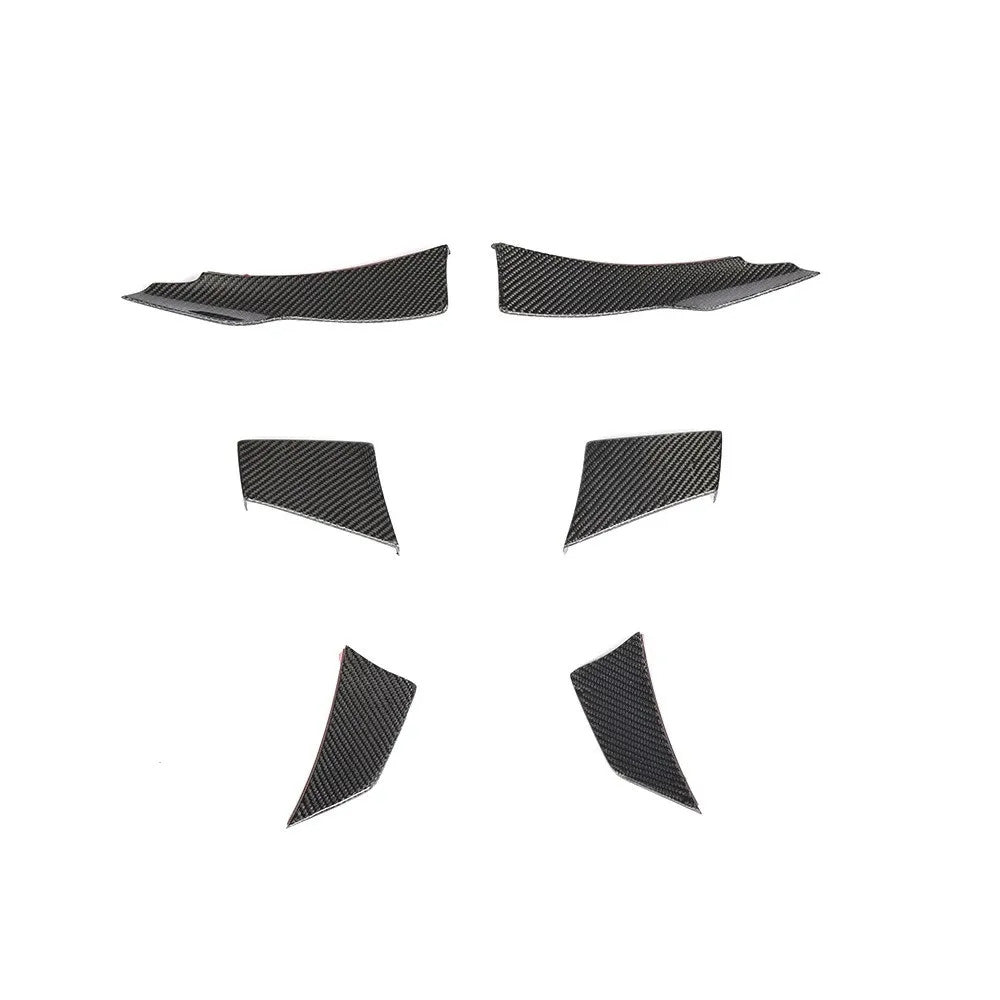 BMW M3 F80 & M4 F82/F83 CARBON FIBER MAD STYLE FRONT BUMPER CANARDS