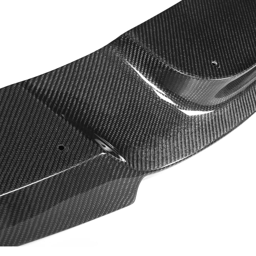 BMW 6 SERIES F06/F12/F13 CARBON FIBER V STYLE FRONT SPLITTER