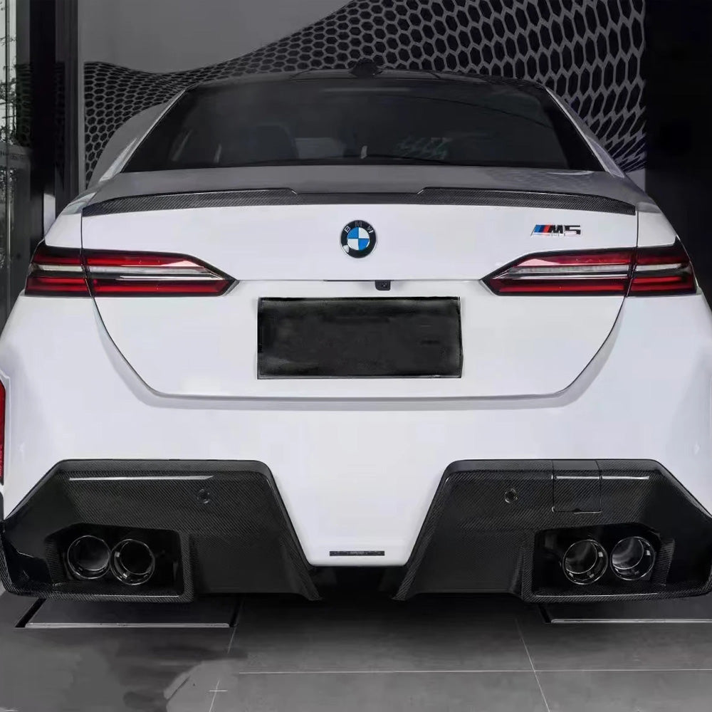 BMW M5 G90/G99 CARBON FIBER MP STYLE REAR DIFFUSER