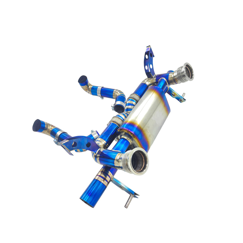 AUDI R8 TITANIUM VALVED CATBACK EXHAUST